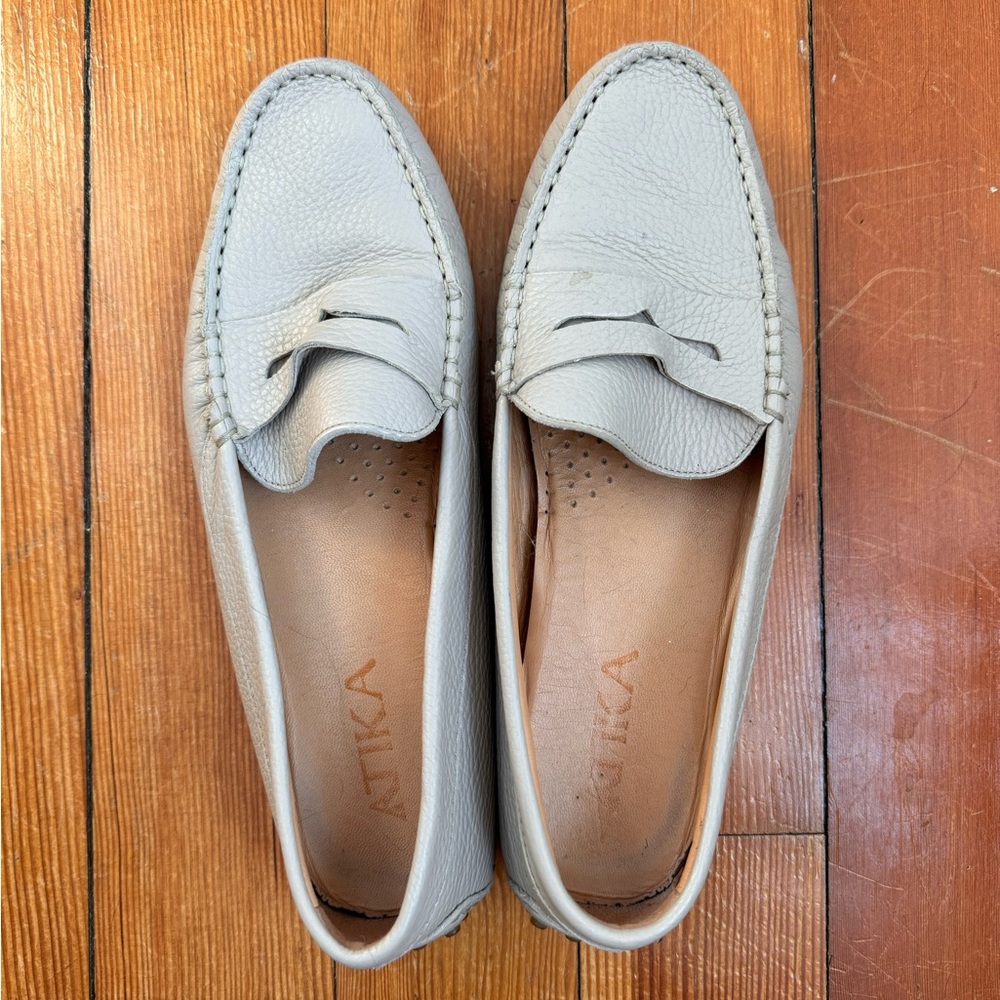 Atika Marrakech leather driving slippers